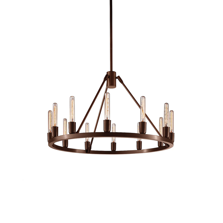 Camo Round Chandelier