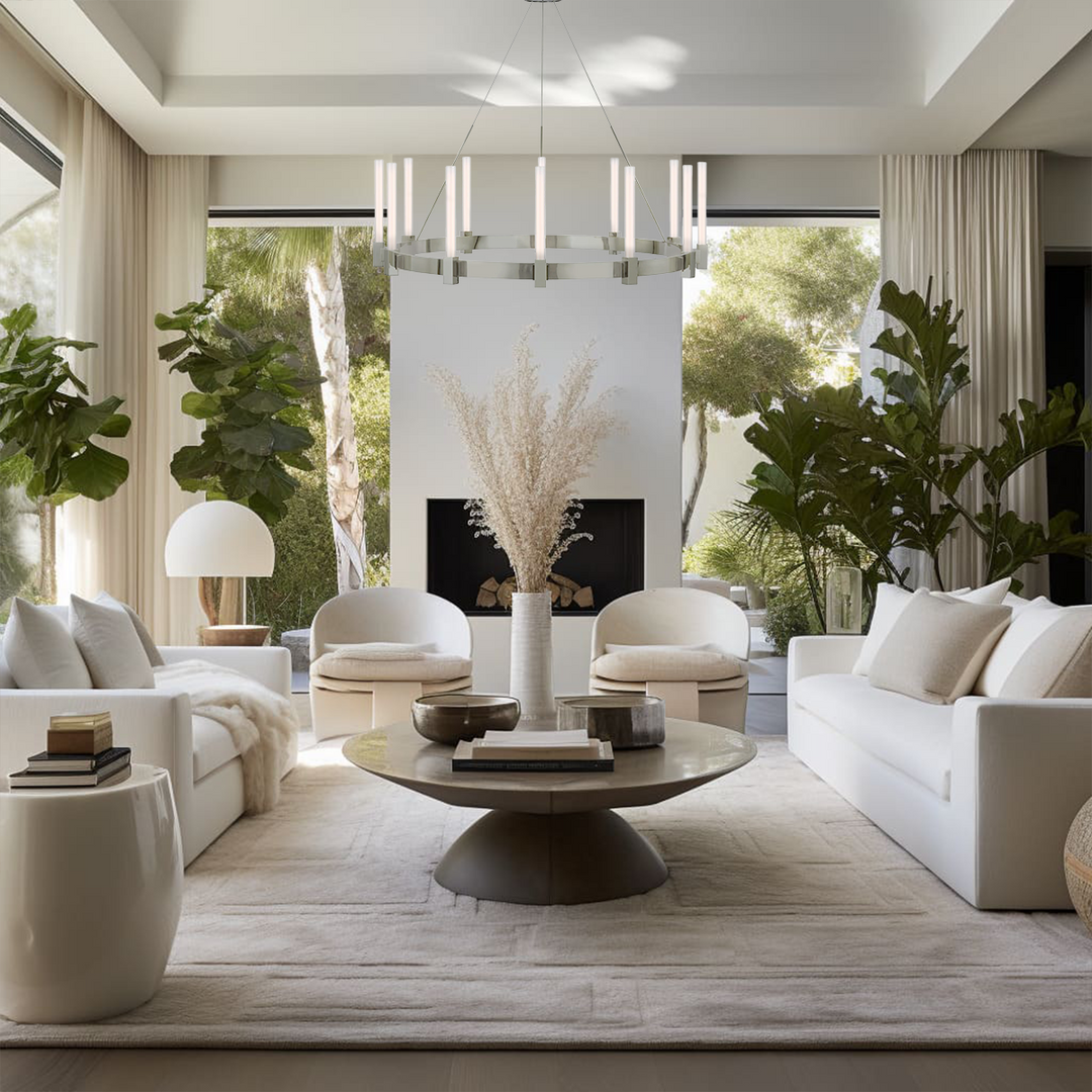 Candlestick Round Chandelier