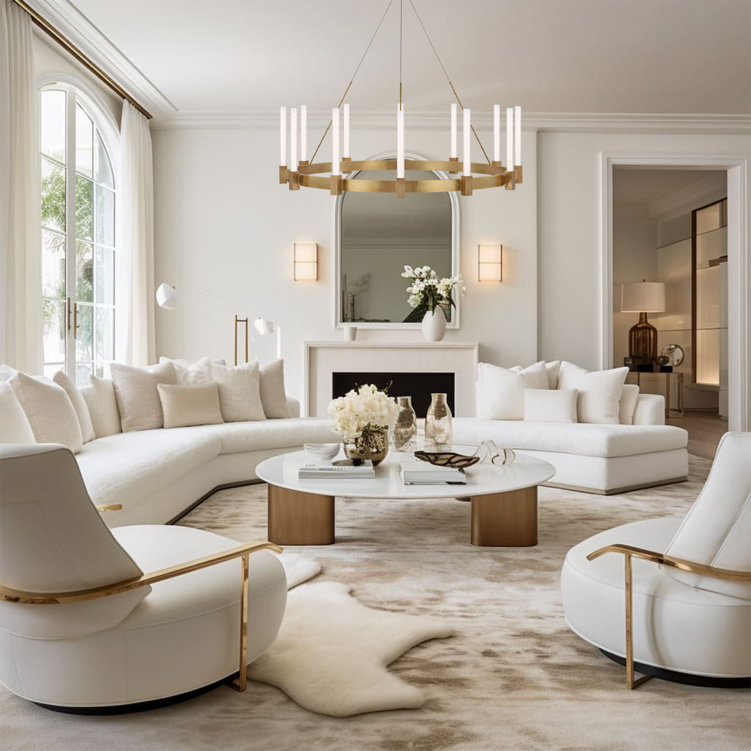 Candlestick Round Chandelier