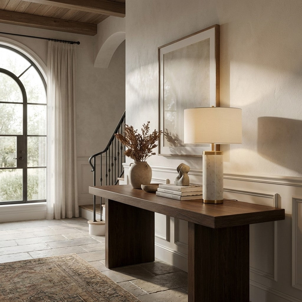 Castli Linen Table Lamp