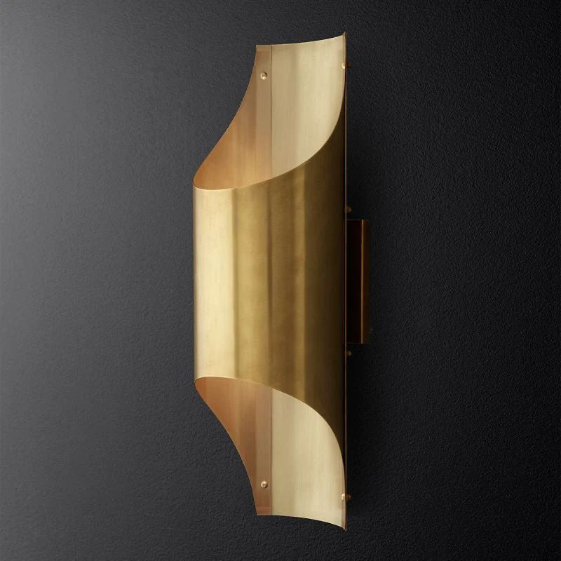 Cathed Sculptural Bedroom Wall Sconce
