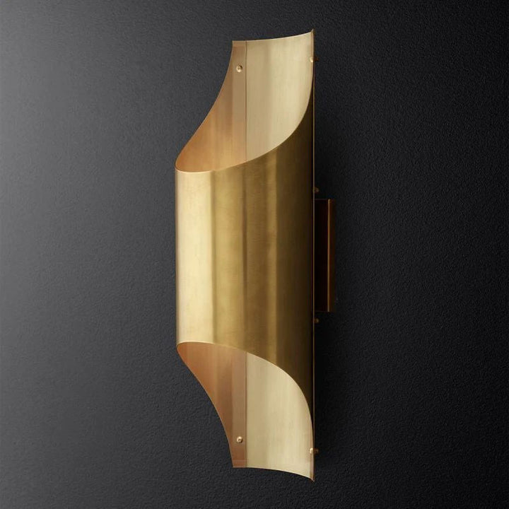 Cathed Sculptural Bedroom Wall Sconce