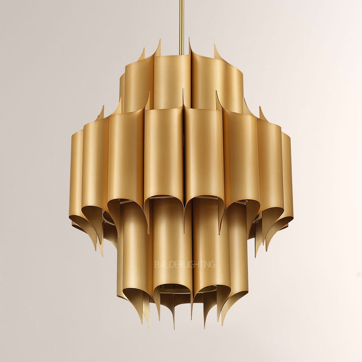 Cathed Sculptural Chandelier 24"
