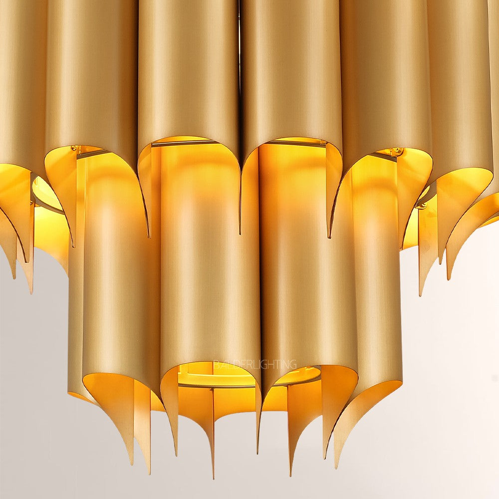 Cathed Sculptural Chandelier 24"