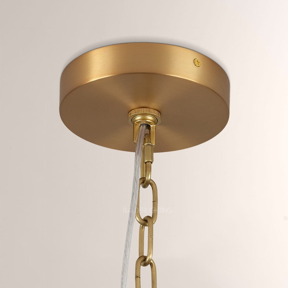 Cathed Sculptural Chandelier 24"