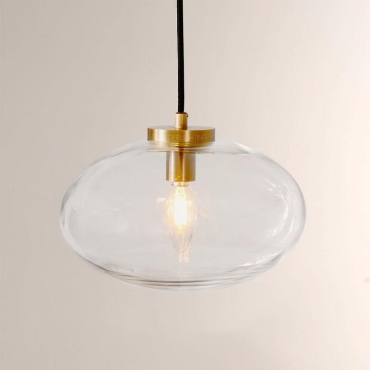 Celeste Clear Glass Pendant