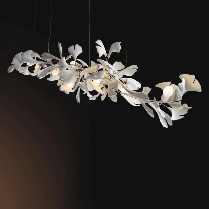 Ceramic Ginkgo Luxury Chandelier Style I