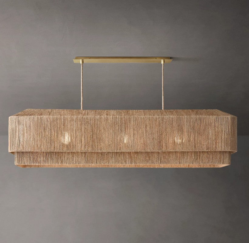 Cevrilk Rectangular Chandelier 54"