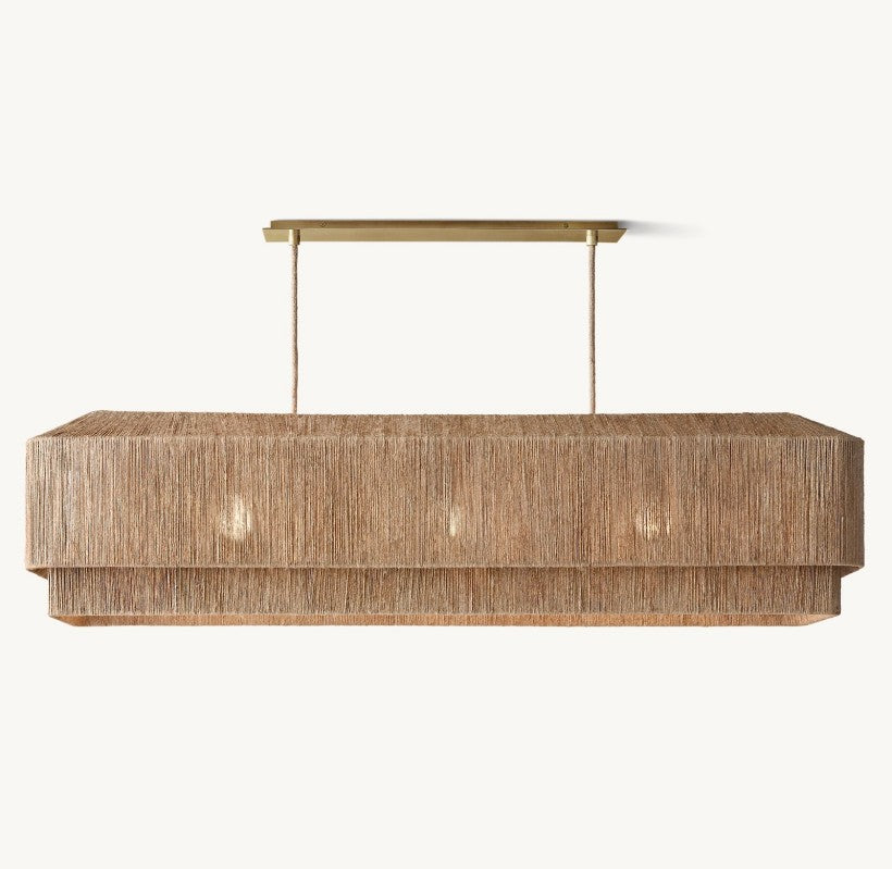 Cevrilk Rectangular Chandelier 54"
