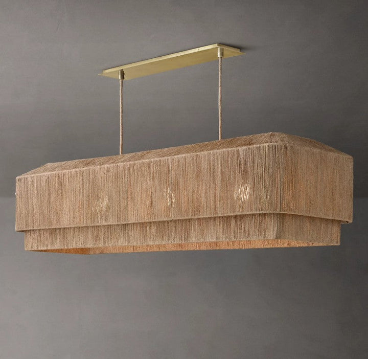 Cevrilk Rectangular Chandelier 54"