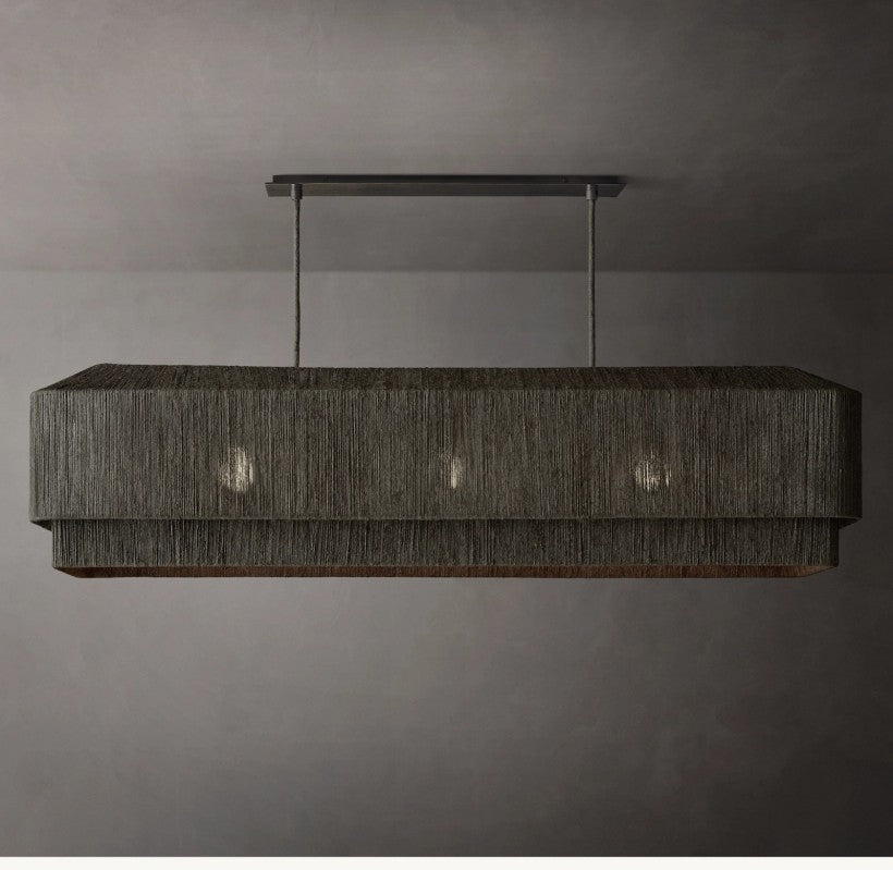 Cevrilk Rectangular Chandelier 54"