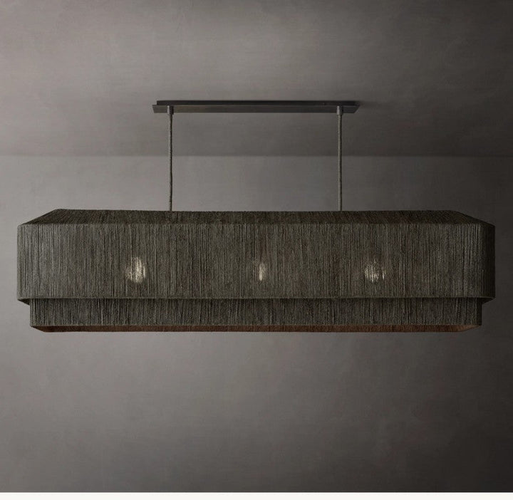 Cevrilk Rectangular Chandelier 54"