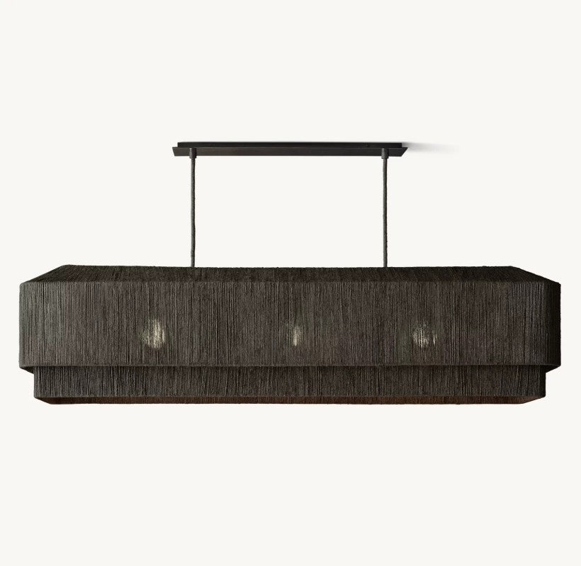 Cevrilk Rectangular Chandelier 54"