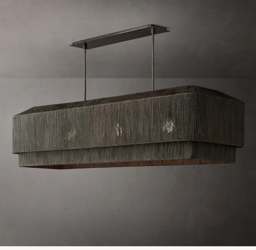 Cevrilk Rectangular Chandelier 54"