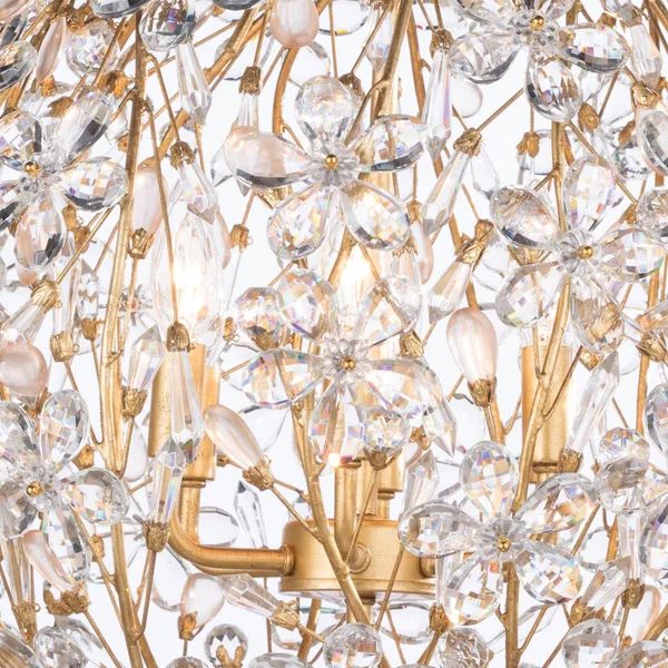 Cherish 6 Lights Spherical Chandelier 20"D