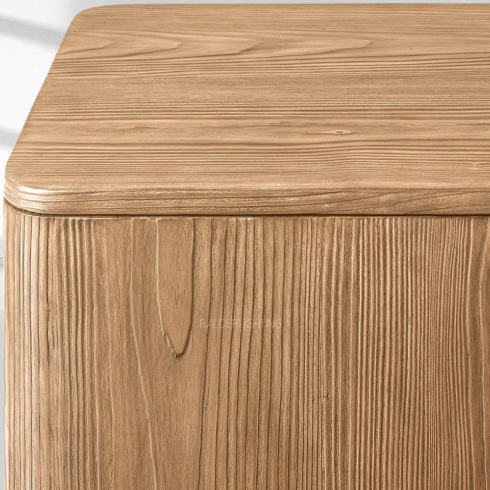 Cira Solid Wood 4-Door Sideboard