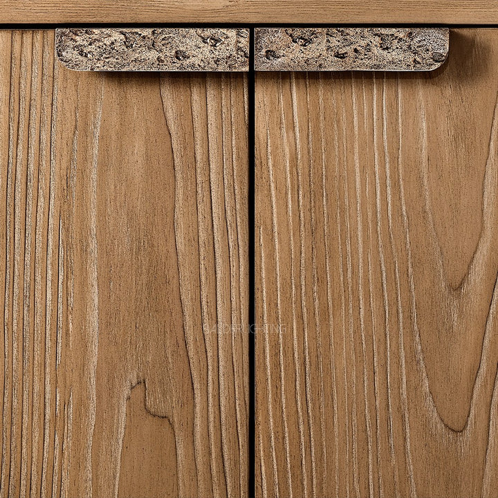 Cira Solid Wood 6-door Sideboard