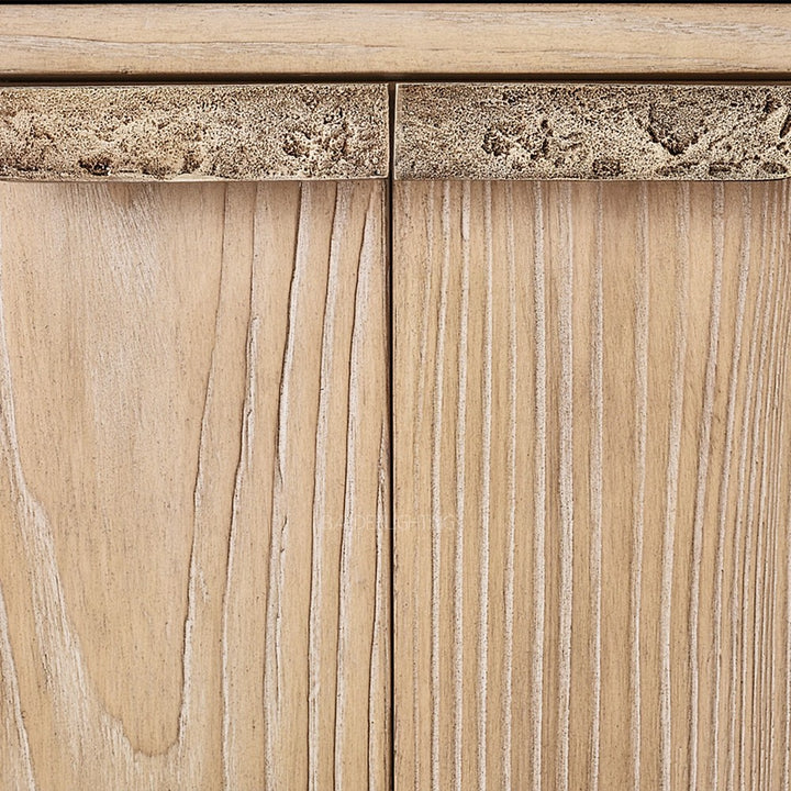 Cira Solid Wood 6-door Sideboard