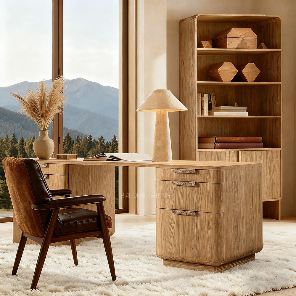 Cira Solid Wood Desk