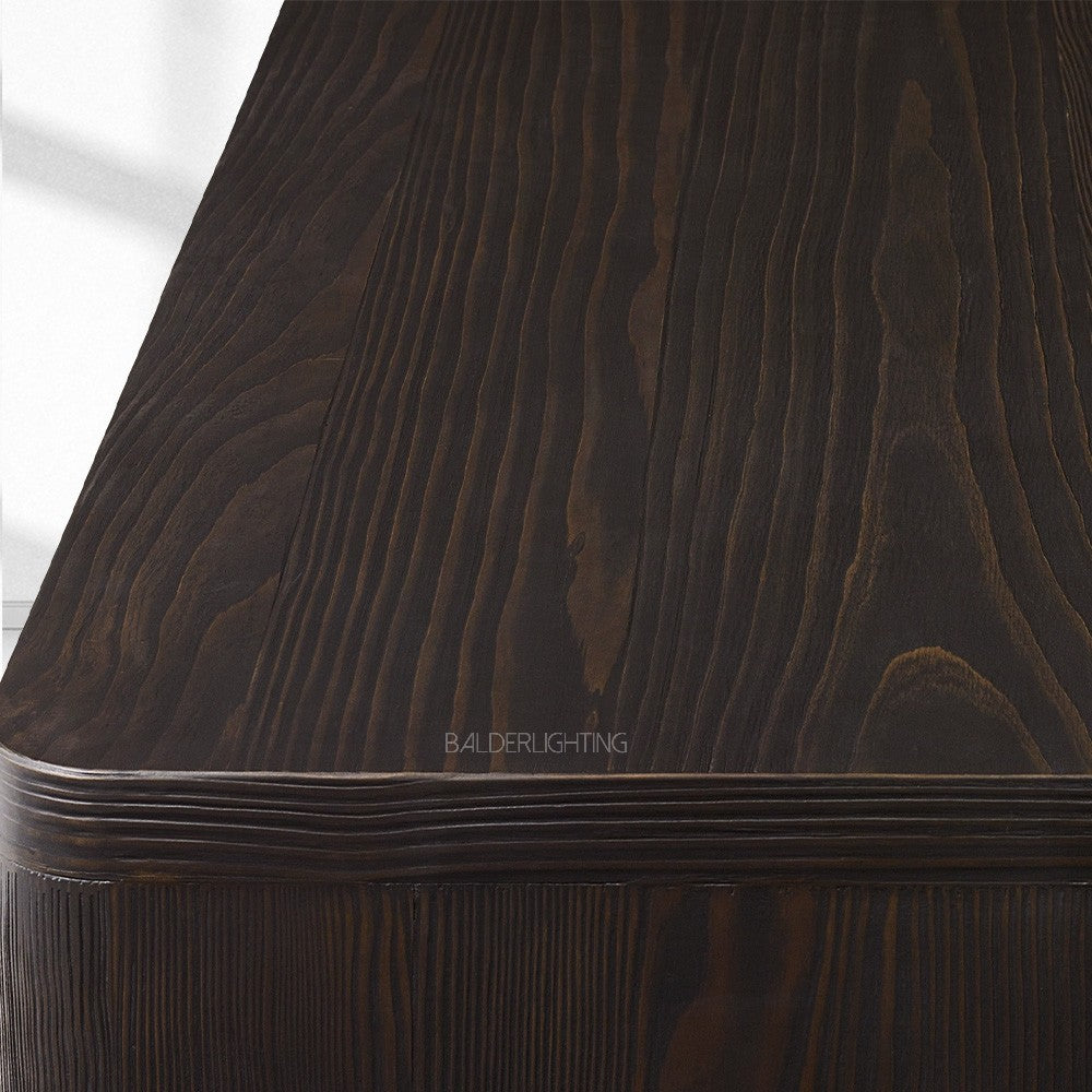 Cira Solid Wood Open Coffee Table