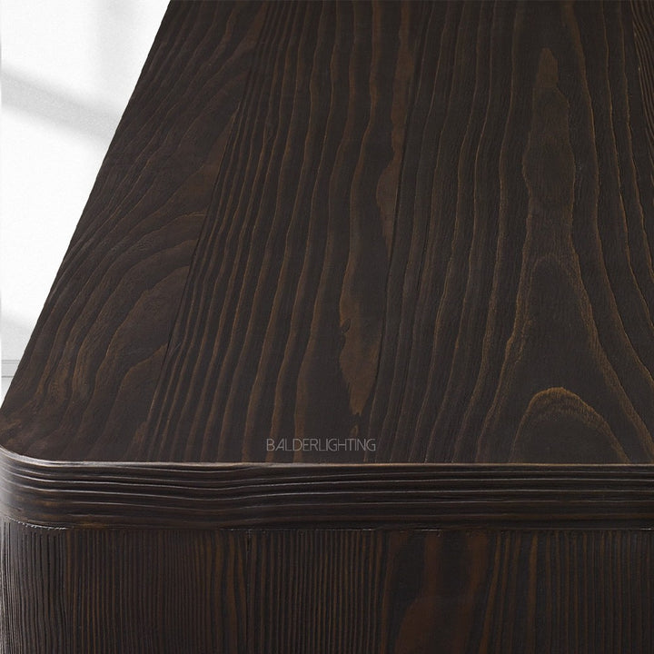 Cira Solid Wood Open Coffee Table