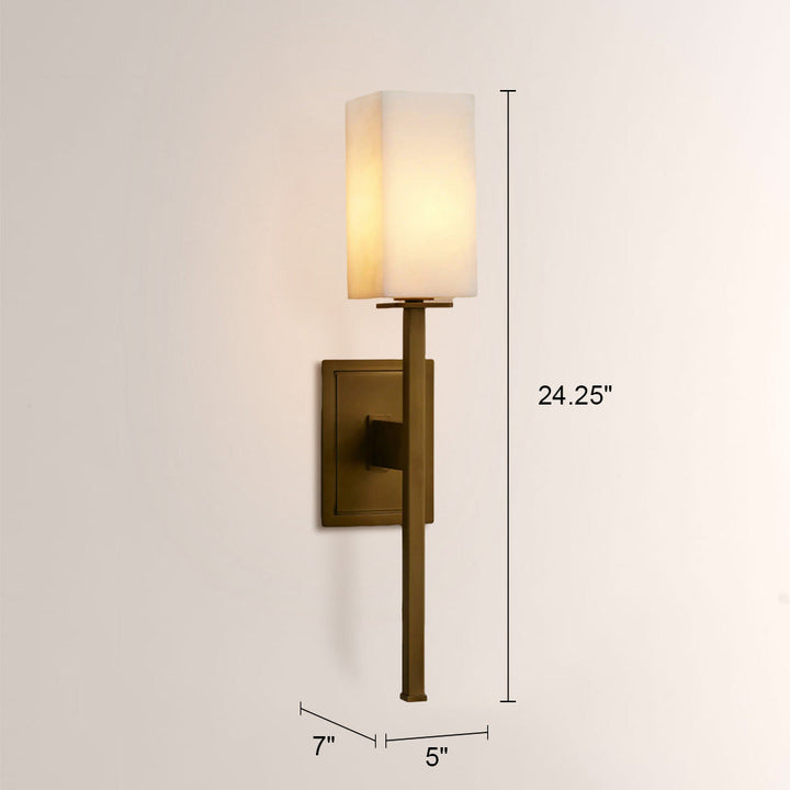 Clare Alabaster Wall Sconce