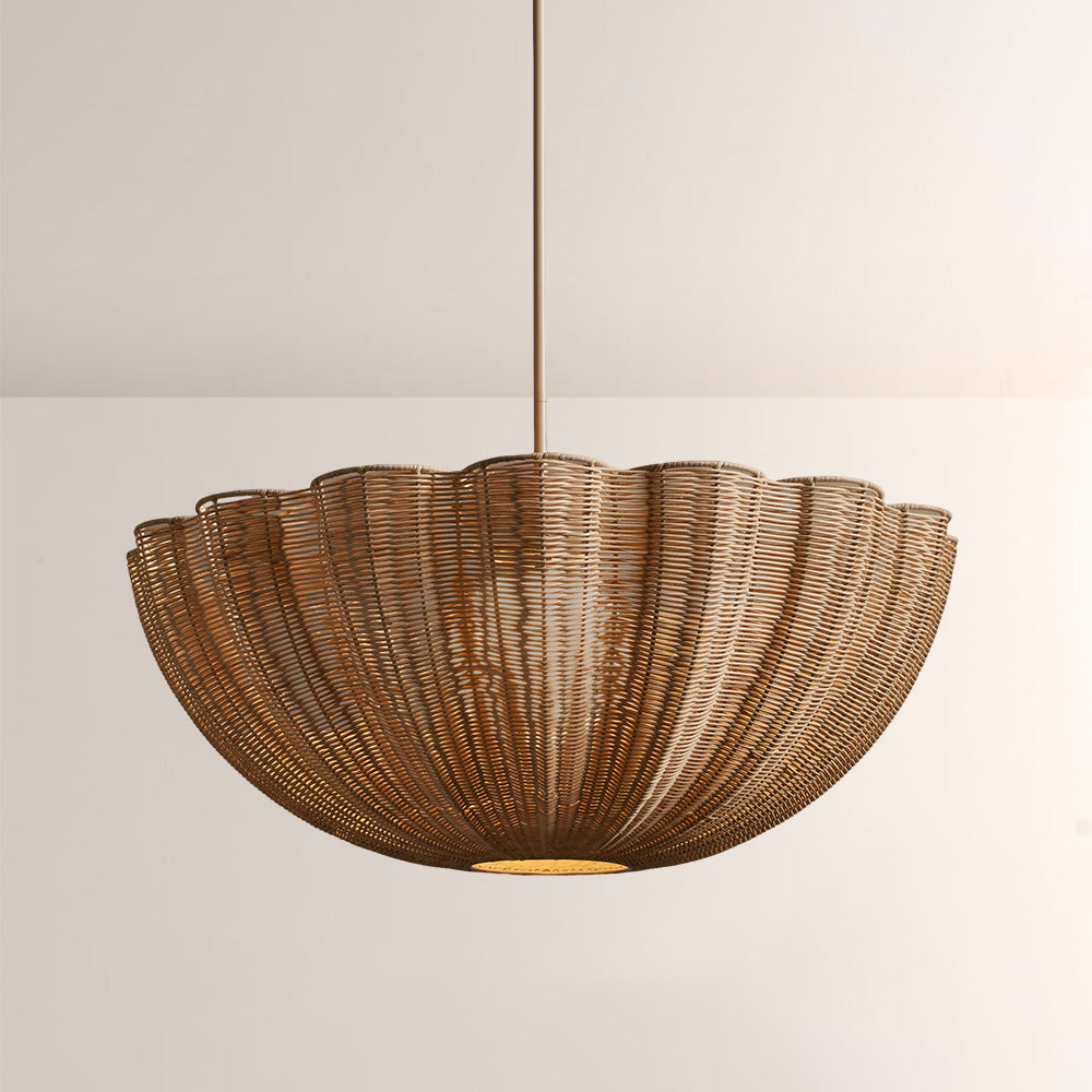 Claria Rattan Pendant