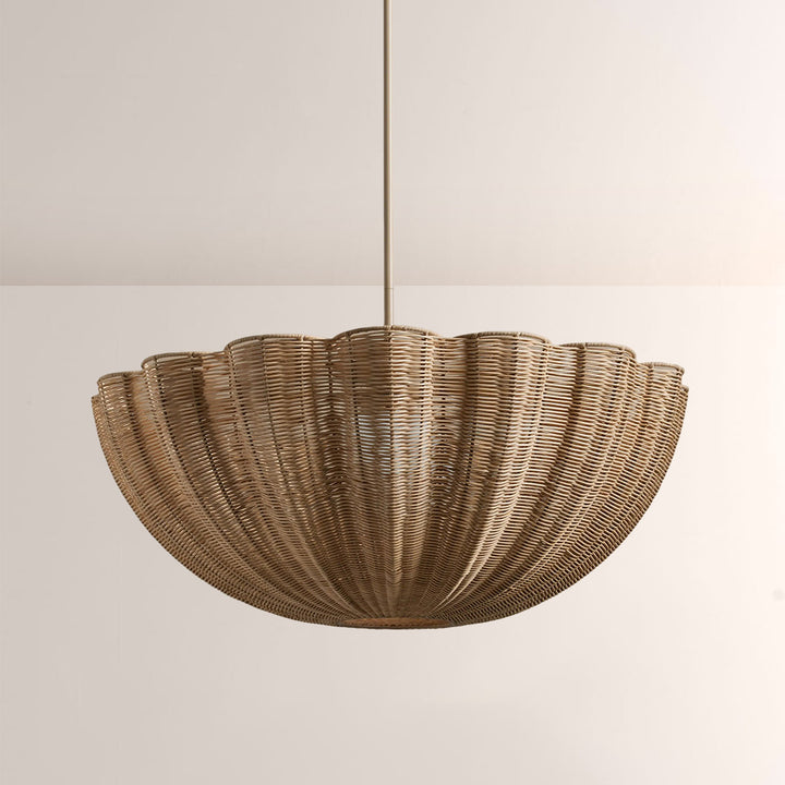 Claria Rattan Pendant