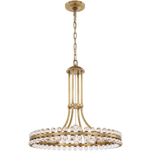 Clover 8 Light 22.50 inch Chandelier