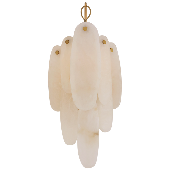 Comora Waterfall Alabaster Pendant