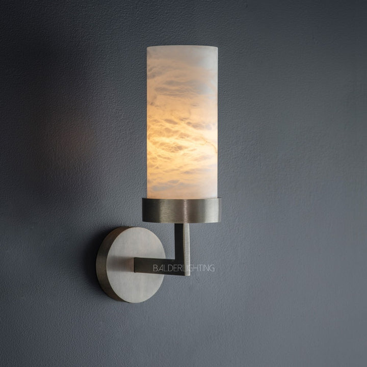 Compass Alabaster Wall Light