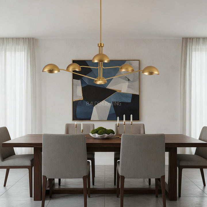 Convessi Round Chandelier 60"