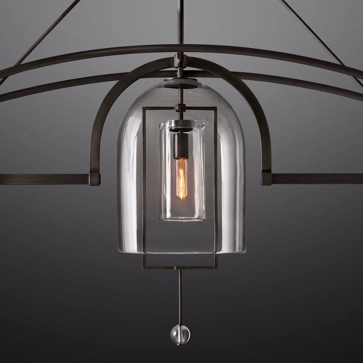 Cora Linear Chandelier 73"W