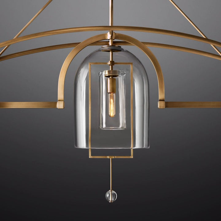 Cora Linear Chandelier 85"W