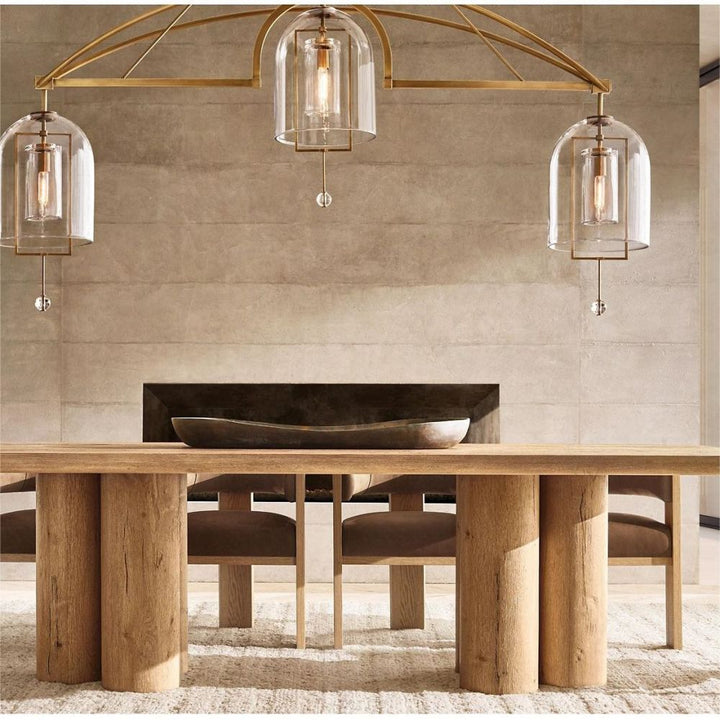 Cora Linear Chandelier 85"W