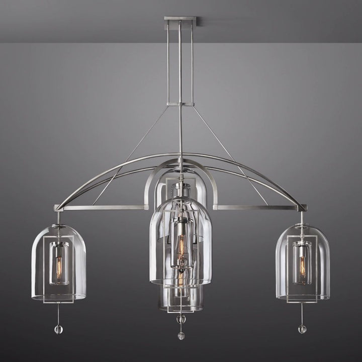 Cora Round Chandelier 73"D