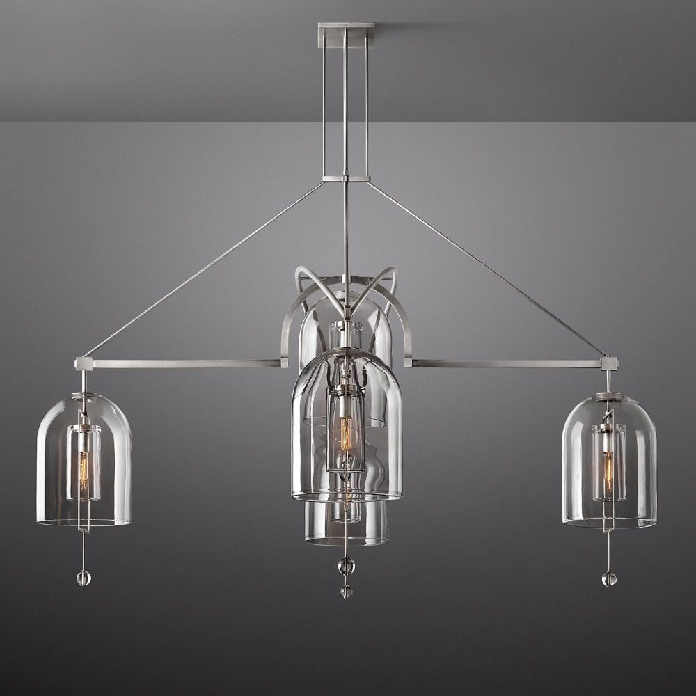 Cora Round Chandelier 85"D