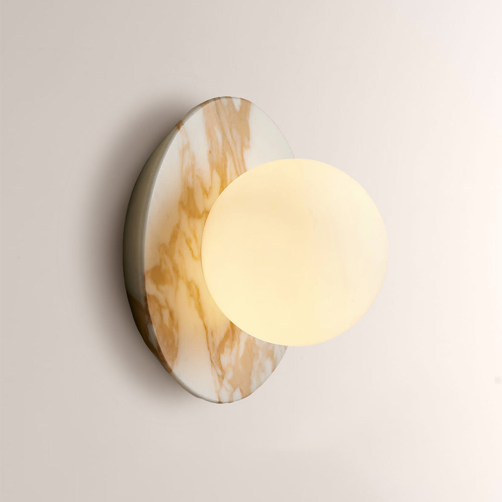 Corine Glass Globe Wall Sconce