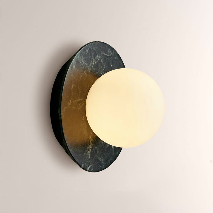 Corine Glass Globe Wall Sconce