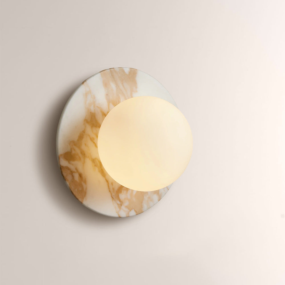 Corine Glass Globe Wall Sconce