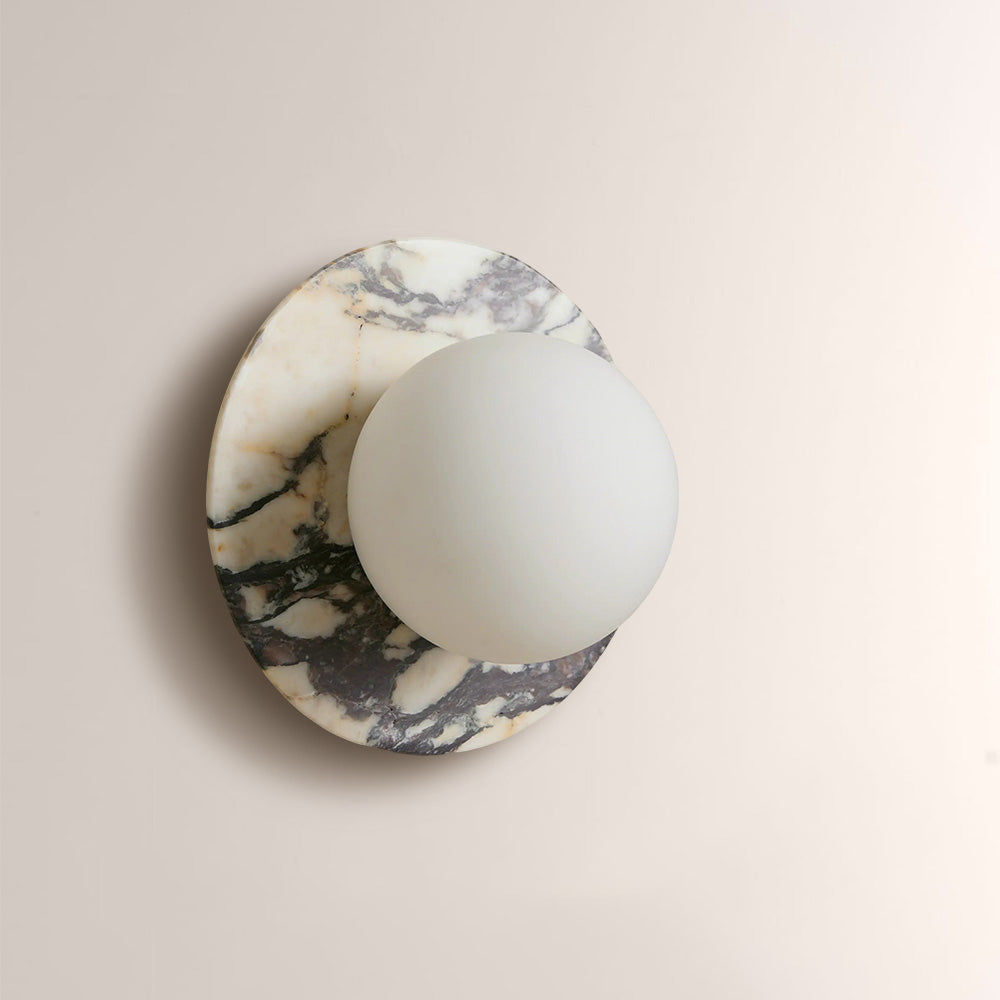 Corine Glass Globe Wall Sconce