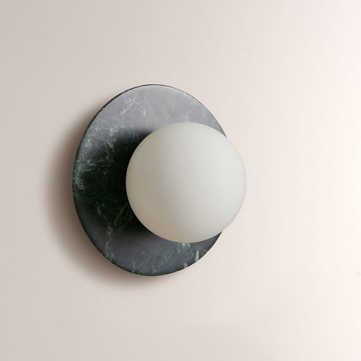 Corine Glass Globe Wall Sconce