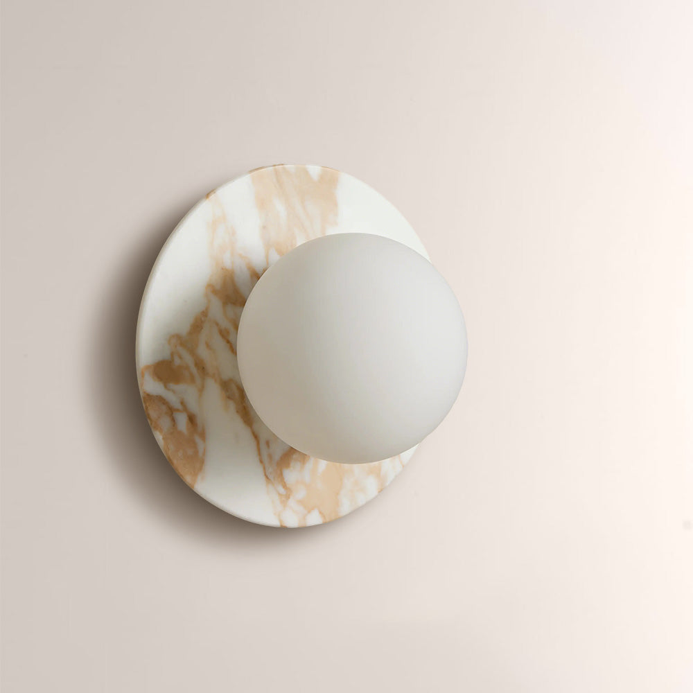 Corine Glass Globe Wall Sconce
