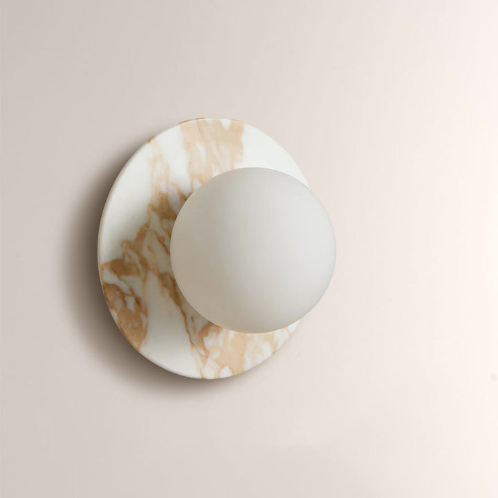 Corine Glass Globe Wall Sconce