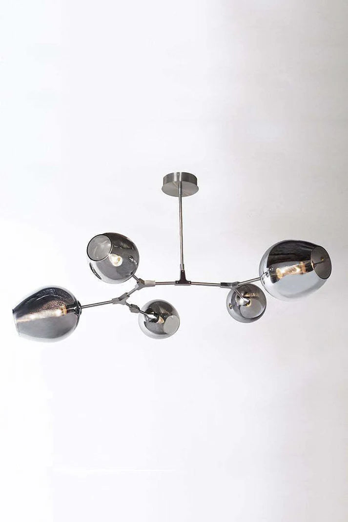 Covington Drop Globe Branching Bubble Chandelier 30"