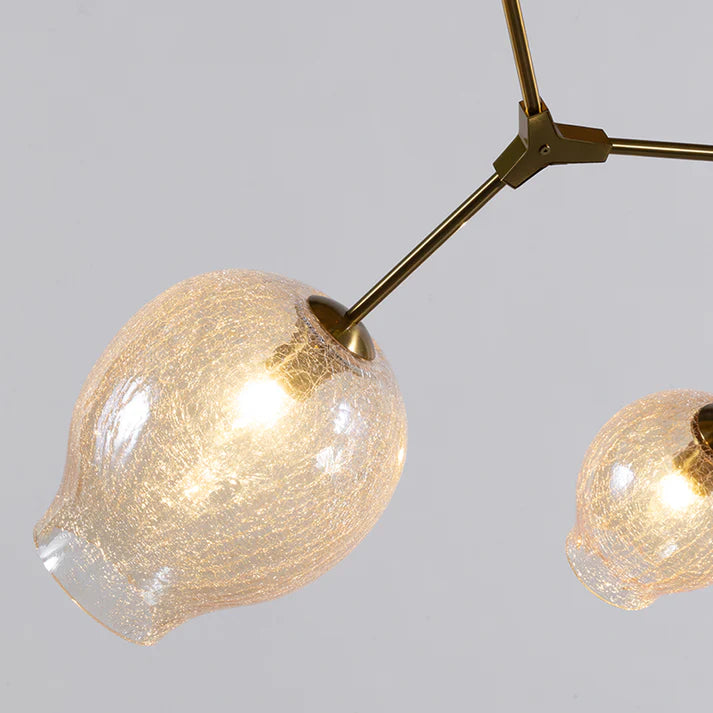 Covington Drop Globe Branching Bubble Chandelier 30"