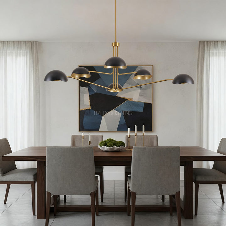 Cowper Round Chandelier 48"