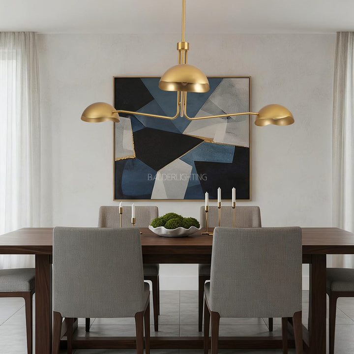 Cowper Round Chandelier 48"