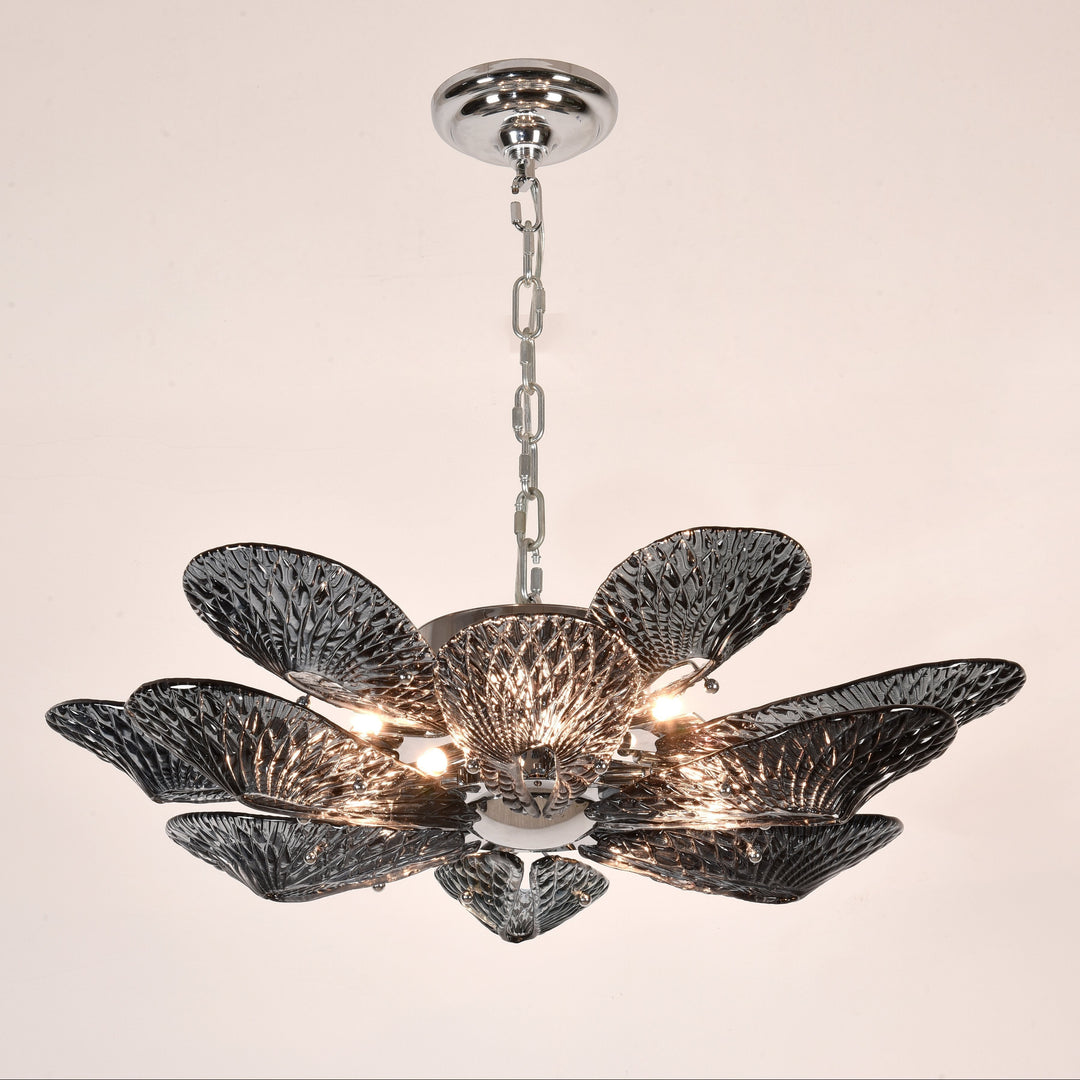 Bella Murano Glass Flower Chandelier