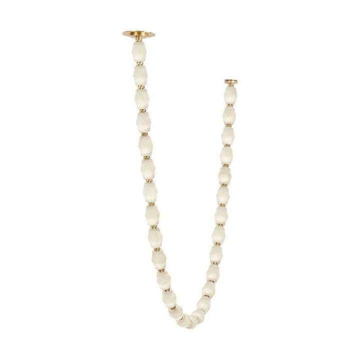 Dana Alabaster Pearl Necklace Chandelier